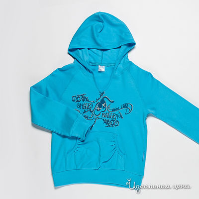 Толстовка Cherubino, цвет цвет голубой