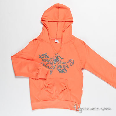 Толстовка Cherubino, цвет цвет коралловый