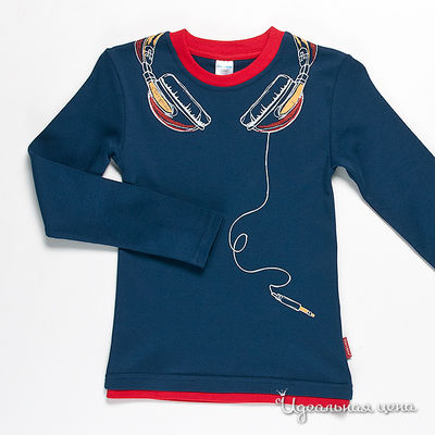 Футболка Cherubino, цвет цвет темно-синий