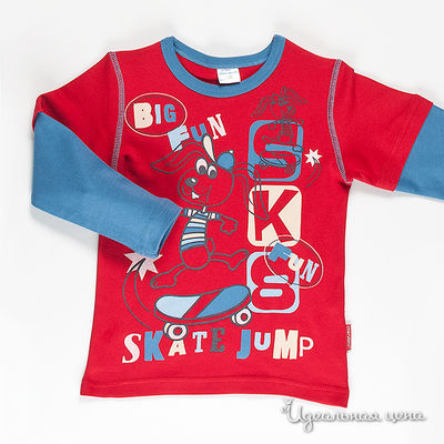 Футболка Cherubino, цвет цвет красный