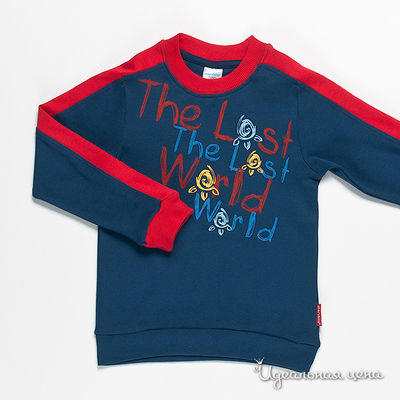 Футболка Cherubino, цвет цвет синий