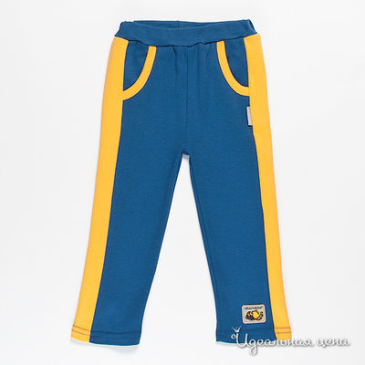 Брюки Cherubino, цвет цвет синий / горчичный