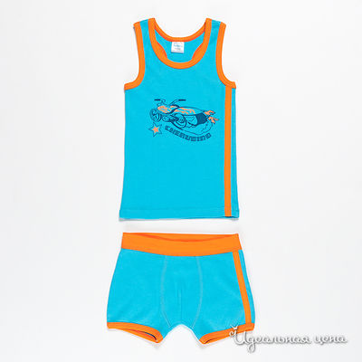 Комплект Cherubino, цвет цвет голубой / оранжевый