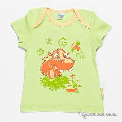 Футболка Cherubino, цвет цвет салатовый