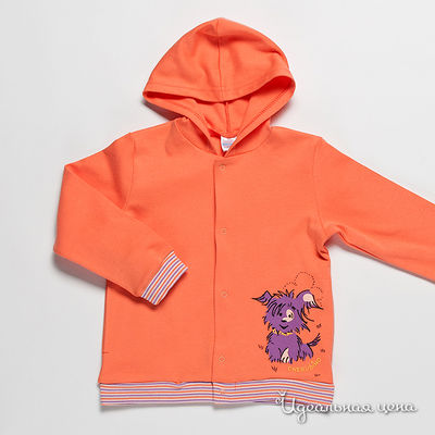 Толстовка Cherubino, цвет цвет персиковый