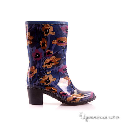 Сапоги DAV, цвет цвет синий / желтый