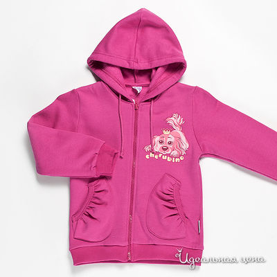 Толстовка Cherubino, цвет цвет фуксия