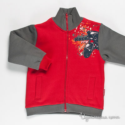 Толстовка Cherubino, цвет цвет красный