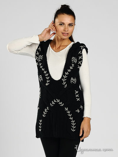 Жилет My Collection, цвет цвет черный