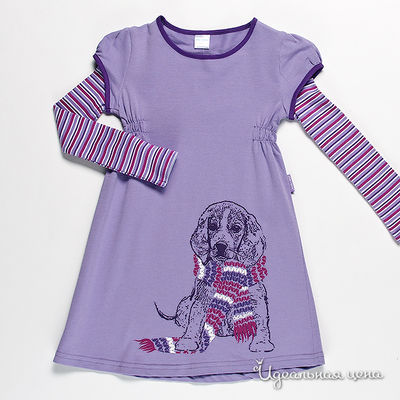 Платье Cherubino, цвет цвет лиловый