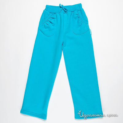 Брюки Cherubino, цвет цвет бирюзовый
