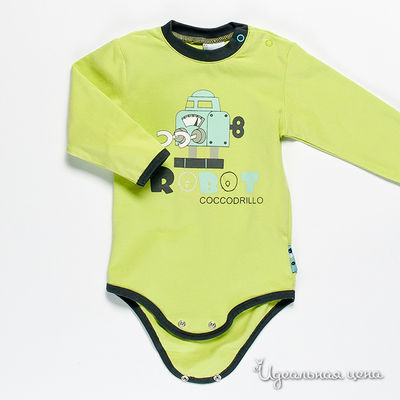 Боди Coccodrillo, цвет цвет зеленый