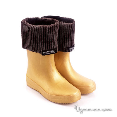 Сапоги DAV, цвет цвет золотой