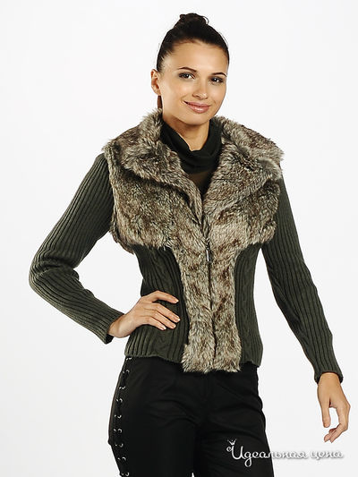 Кофта My Collection, цвет цвет хаки