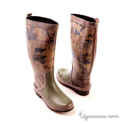 Сапоги DAV, цвет цвет оливковый