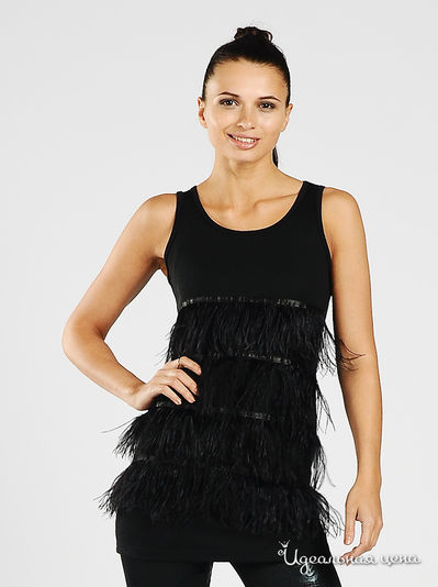 Топ My Collection, цвет цвет черный