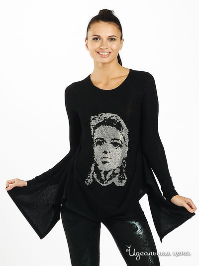 Пуловер My Collection, цвет цвет черный