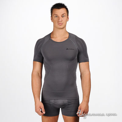 Футболка Odlo, цвет цвет серый