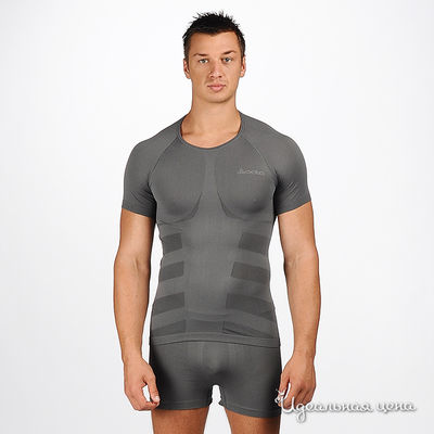 Футболка Odlo, цвет цвет серый