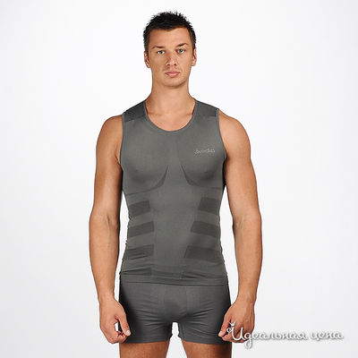 Майка Odlo, цвет цвет серый