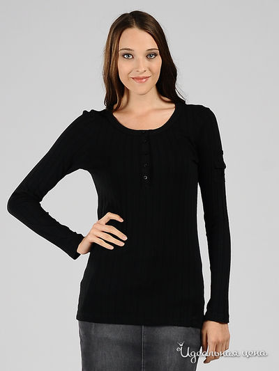 Лонгслив OUI, цвет цвет черный