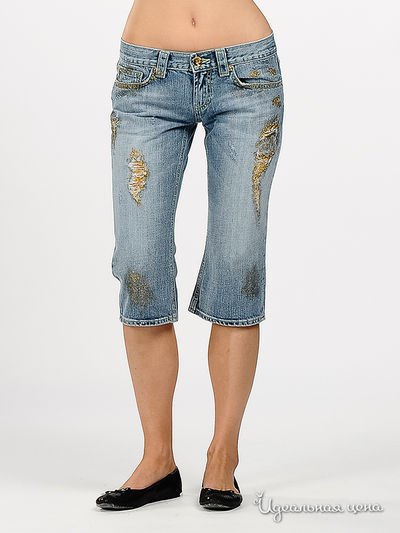 Бриджи Eight Sin, цвет цвет голубой