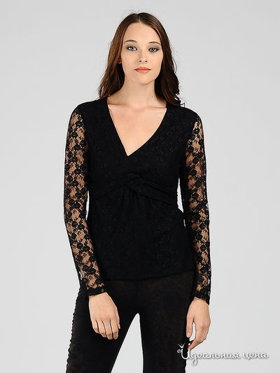 Блузка Apriori, цвет цвет черный