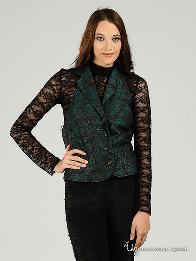 Жилет Apriori, цвет цвет серый / зеленый