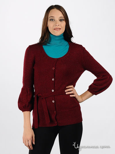Кардиган Apriori, цвет цвет бордовый
