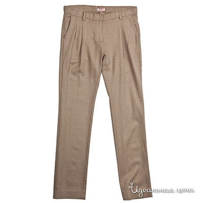 Брюки Gulliver, цвет цвет коричневый