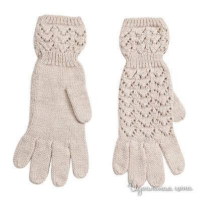 Перчатки Gulliver, цвет цвет бежевый