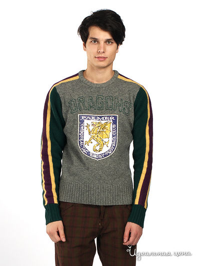 Джемпер Eight Sin, цвет цвет серый / зеленый