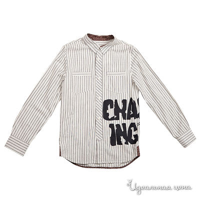 рубашка Gulliver, цвет принт полоска