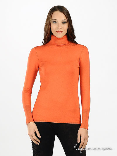 Водолазка Apriori, цвет цвет оранжевый