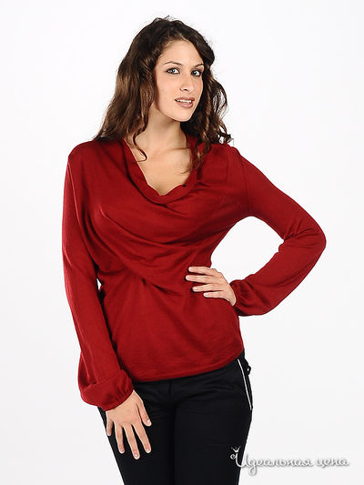 Джемпер Apriori, цвет цвет бордовый