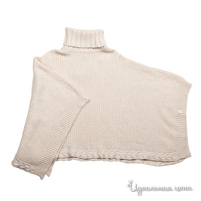 Пончо Gulliver, цвет цвет бежевый