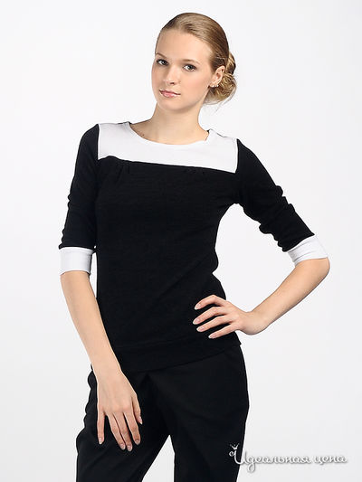 Джемпер Remix, цвет цвет белый / черный