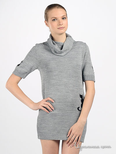 Платье Remix, цвет цвет серый