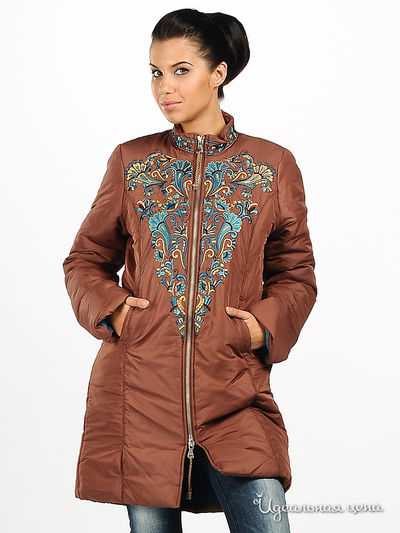 Пуховик Phard, цвет цвет коричневый