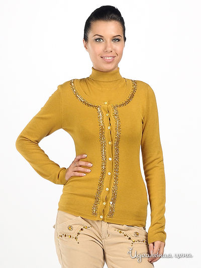 Кардиган Phard, цвет цвет горчичный