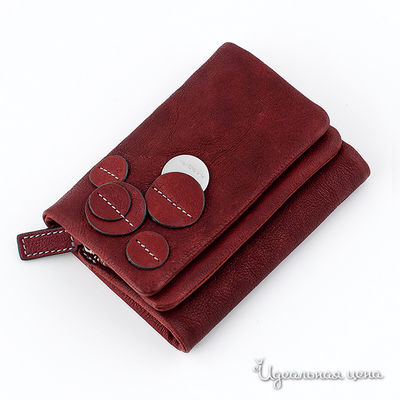 Портмоне Le Tanneur, цвет цвет красно-коричневый