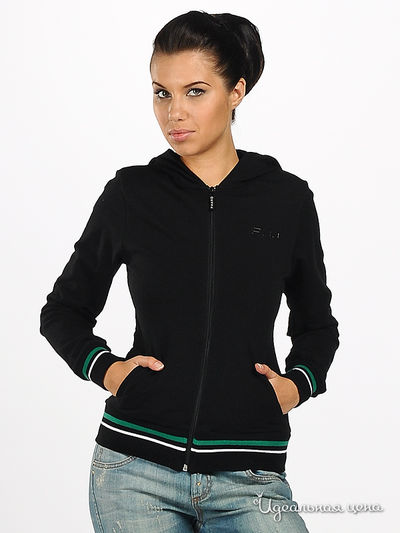 Толстовка Phard, цвет цвет черный / белый / зеленый