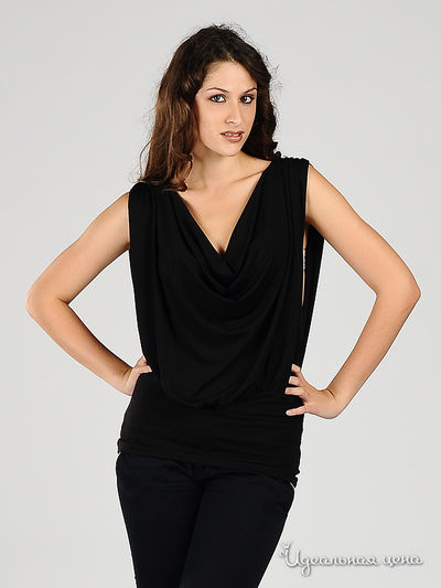 Туника Vila clothes, цвет цвет черный