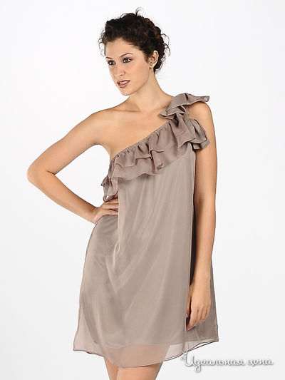 Туника Vila clothes, цвет цвет бежевый