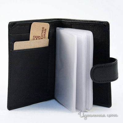 Визитница Sergio Belotti, цвет цвет черный