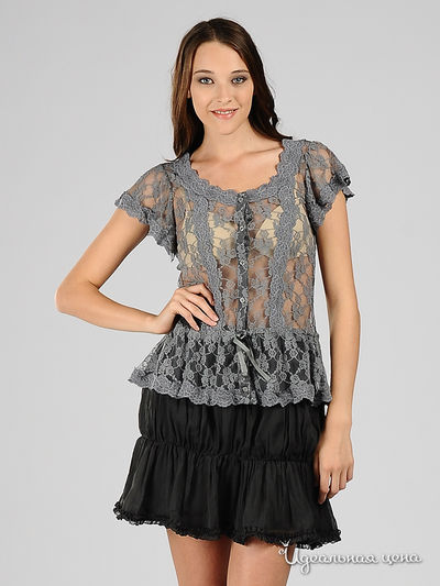 Блуза Vila clothes, цвет цвет серый