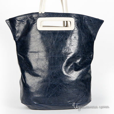 Сумка Le Tanneur, цвет цвет синий / бежевый