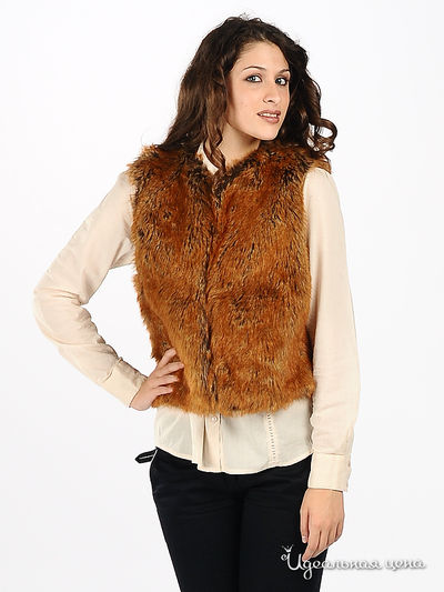 Жилет Vila clothes, цвет цвет рыжий