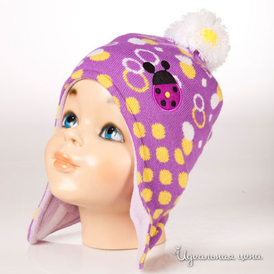 шапка Maxval, цвет цвет сиреневый