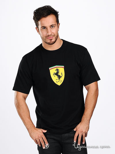 Футболка Ferrari, цвет цвет черный